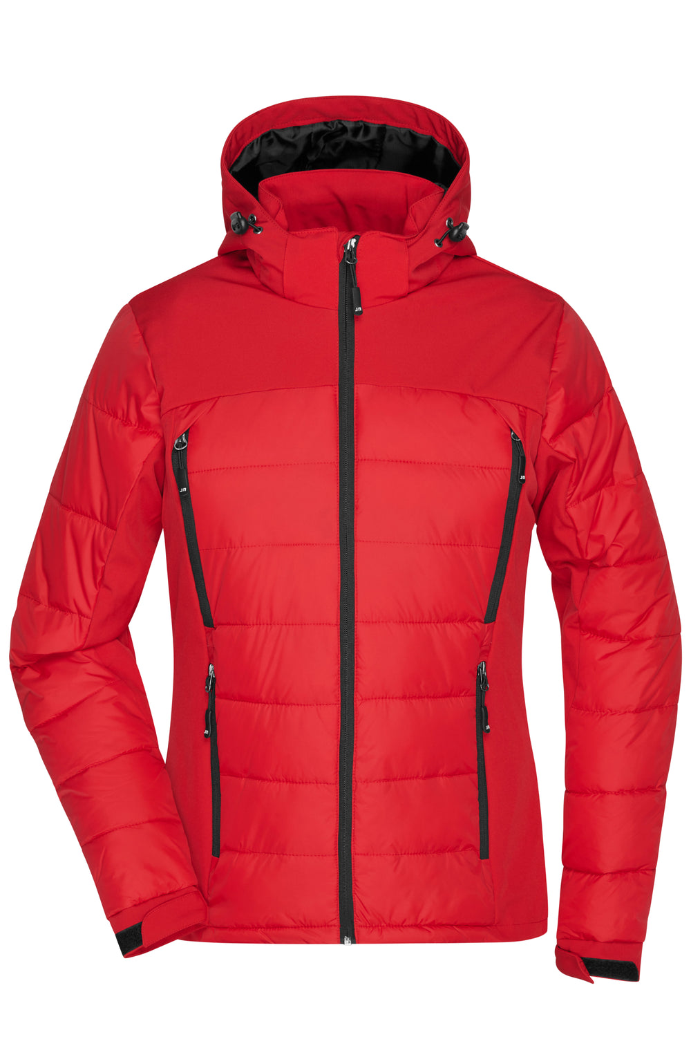 Ladies' Outdoor Hybrid Jacket - red