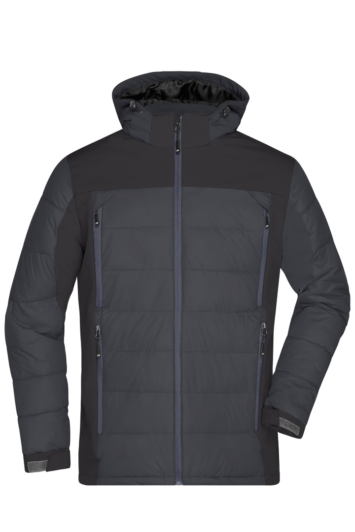 Men's Outdoor Hybrid Jacket - black