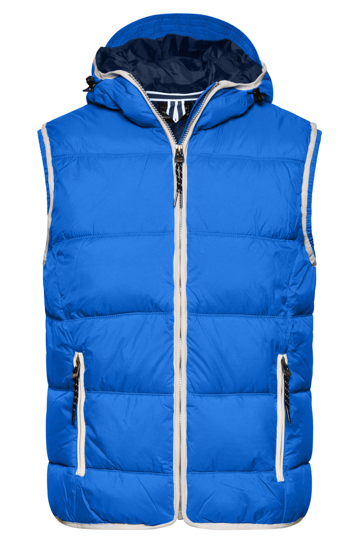 Men's Maritime Vest - nautic-blue/white