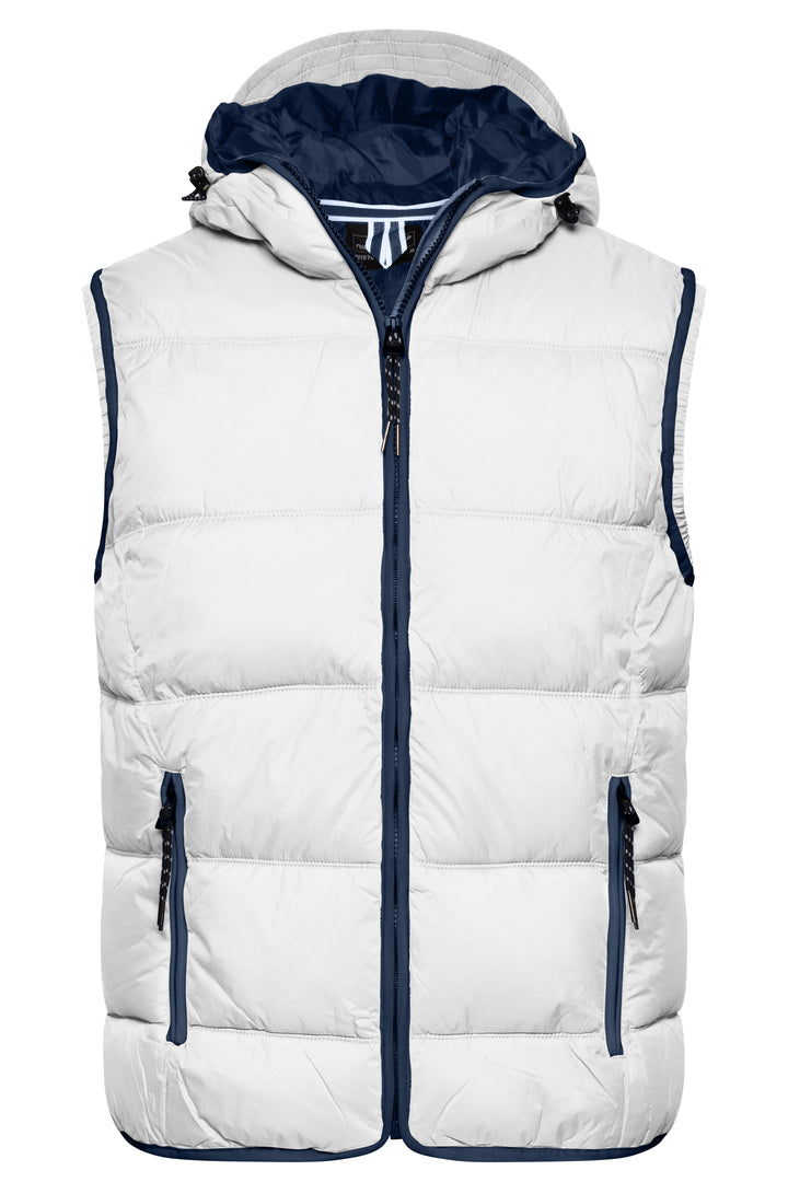 Men's Maritime Vest - white/navy