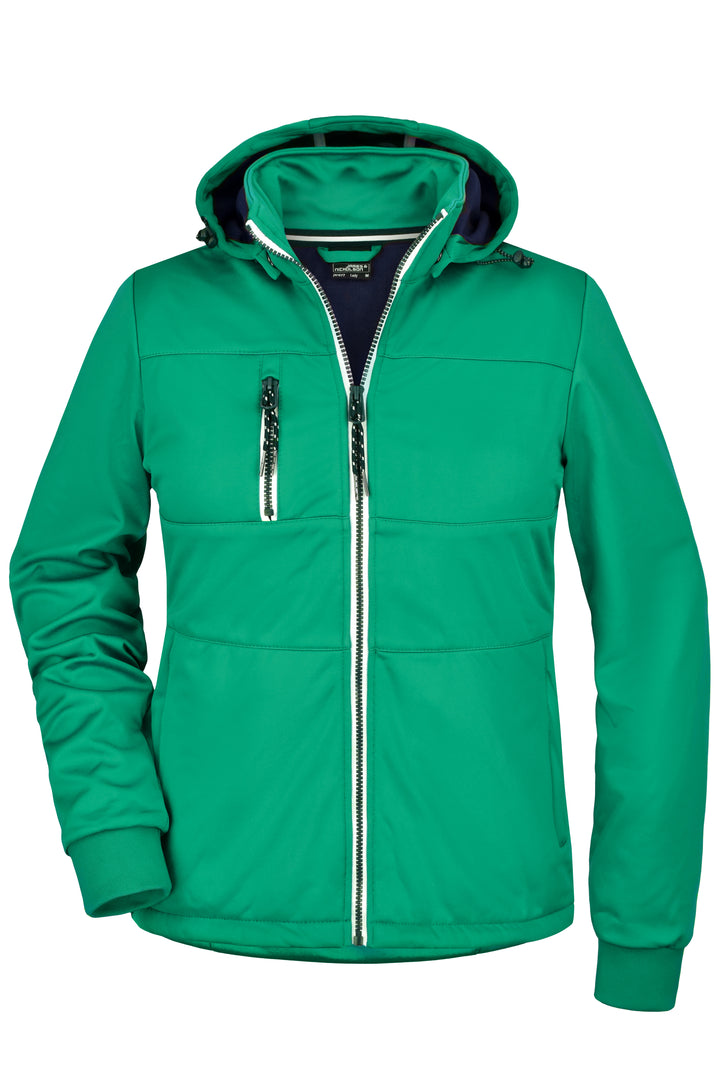 Ladies' Maritime Jacket - irish-green/navy/white
