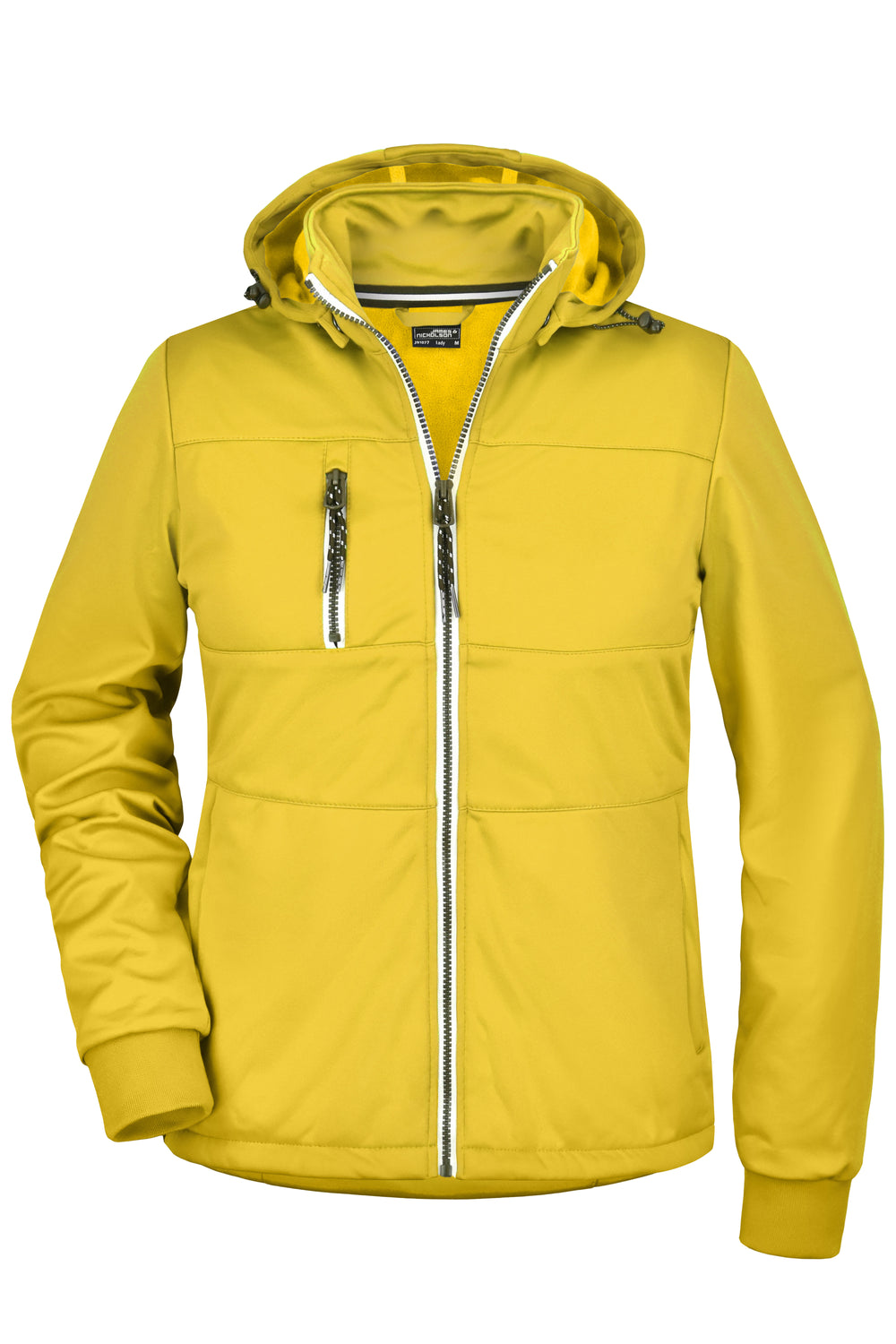 Ladies' Maritime Jacket - sun-yellow/navy/white