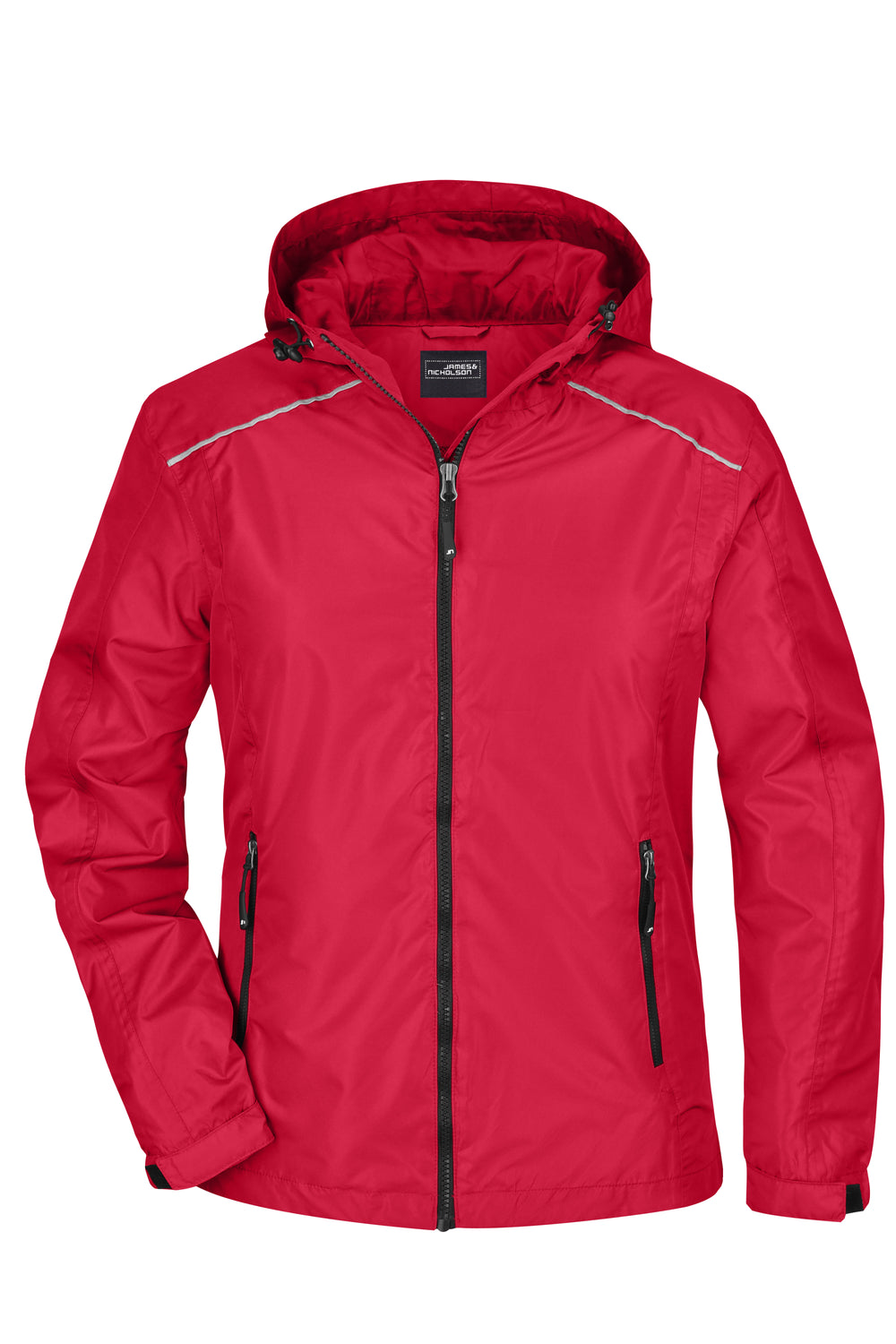 Ladies' Rain Jacket - red/black
