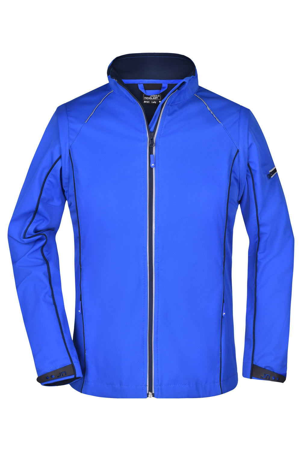 Ladies' Zip-Off Softshell Jacket - nautic-blue/navy
