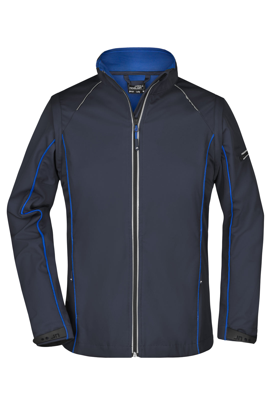 Ladies' Zip-Off Softshell Jacket - navy/royal