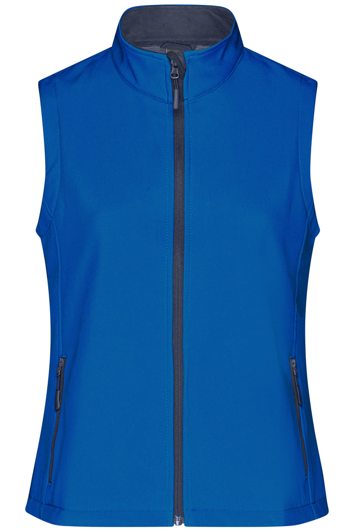 Ladies' Promo Softshell Vest - nautic-blue/navy