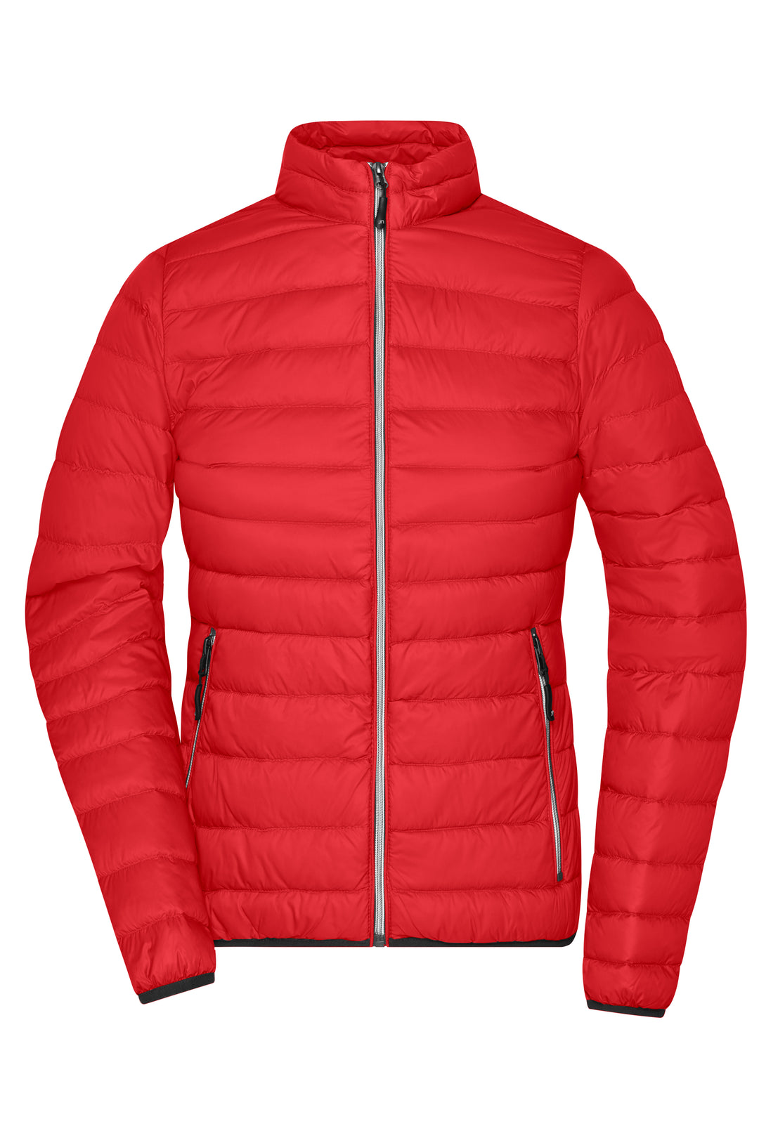 Ladies' Down Jacket - red/silver