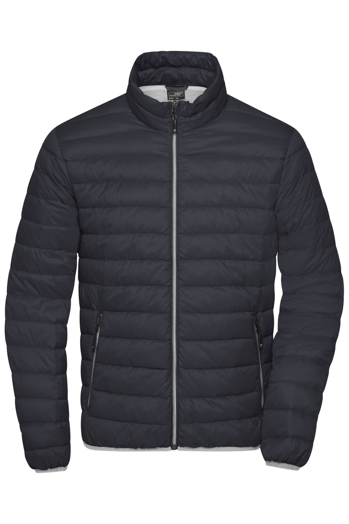 Men's Down Jacket - graphite/silver