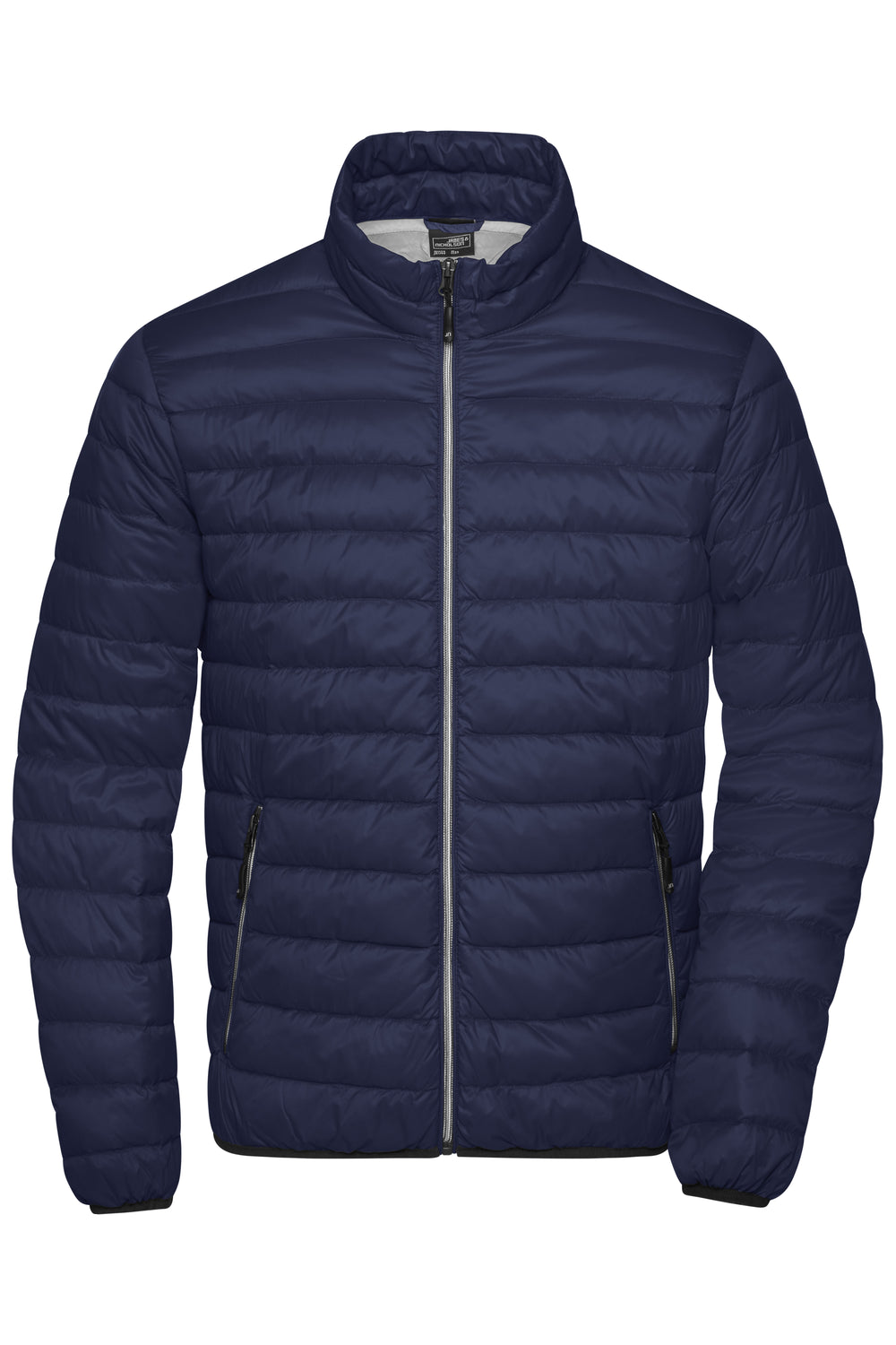 Men's Down Jacket - navy/silver