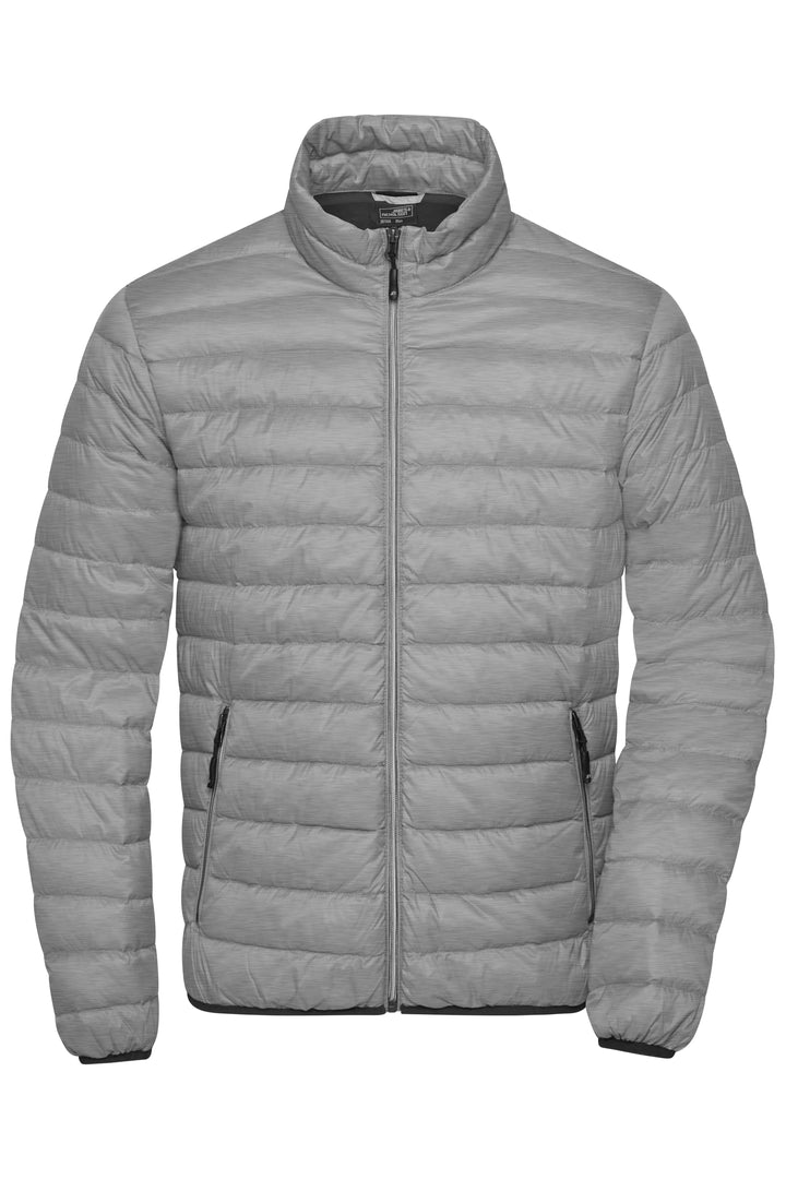 Men's Down Jacket - silver-melange/graphite