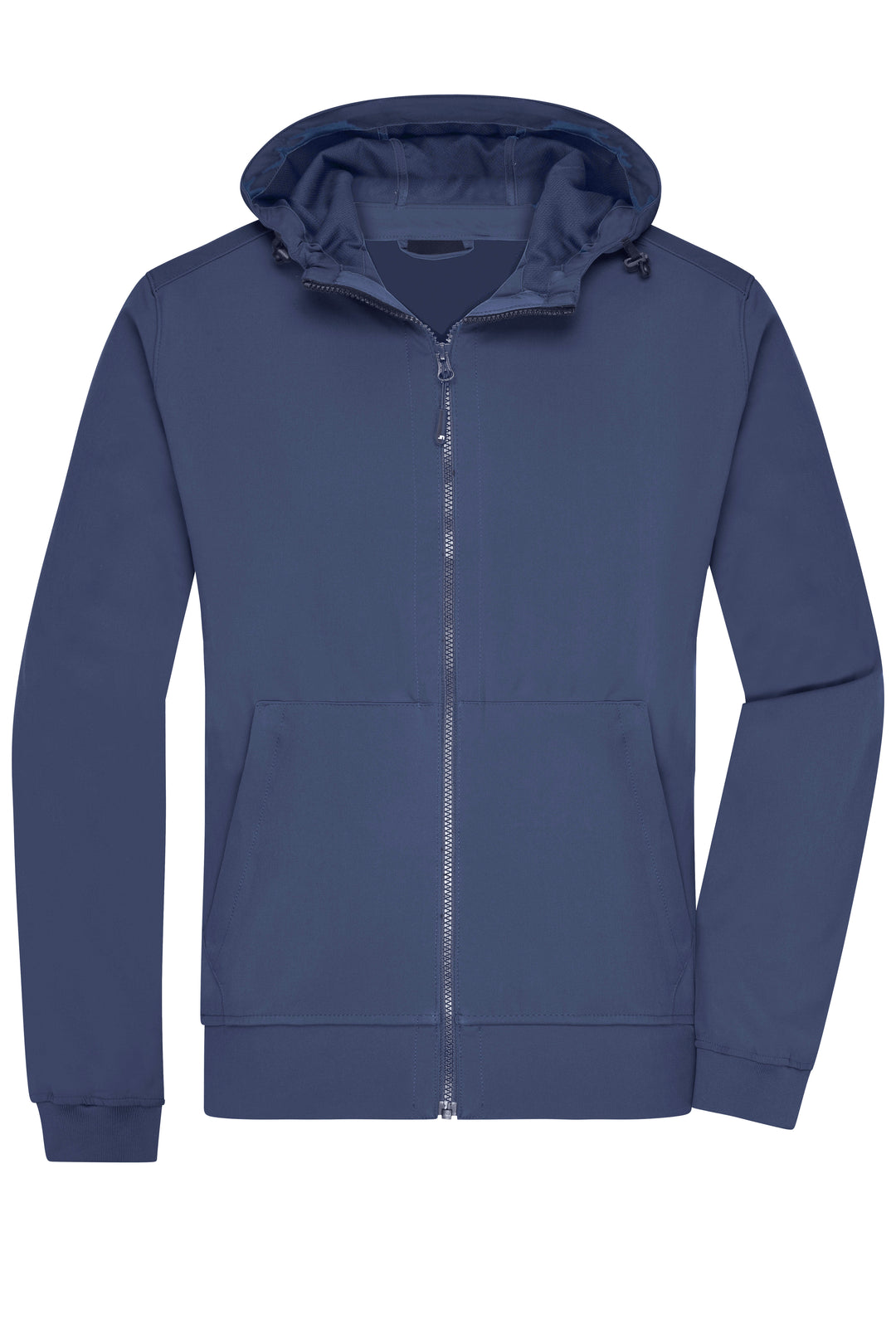 Men's Hooded Softshell Jacket - navy/navy