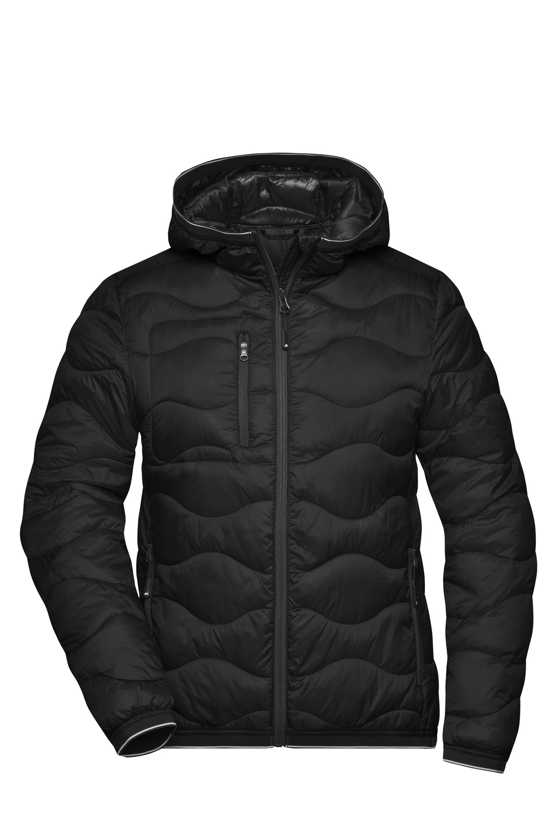 Ladies' Padded Jacket - black/black