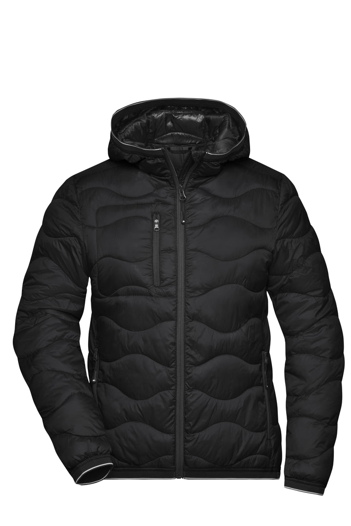 Ladies' Padded Jacket - black/black