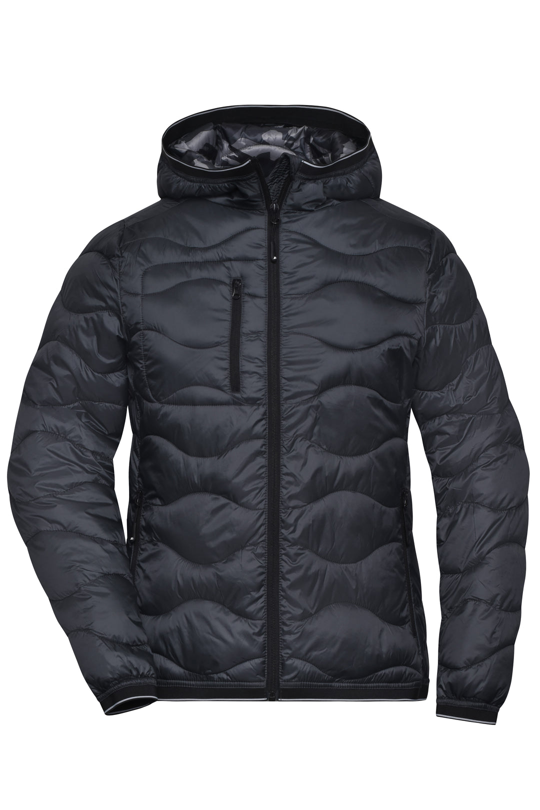 Ladies' Padded Jacket - graphite/camouflage