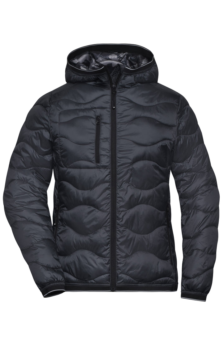 Ladies' Padded Jacket - graphite/camouflage