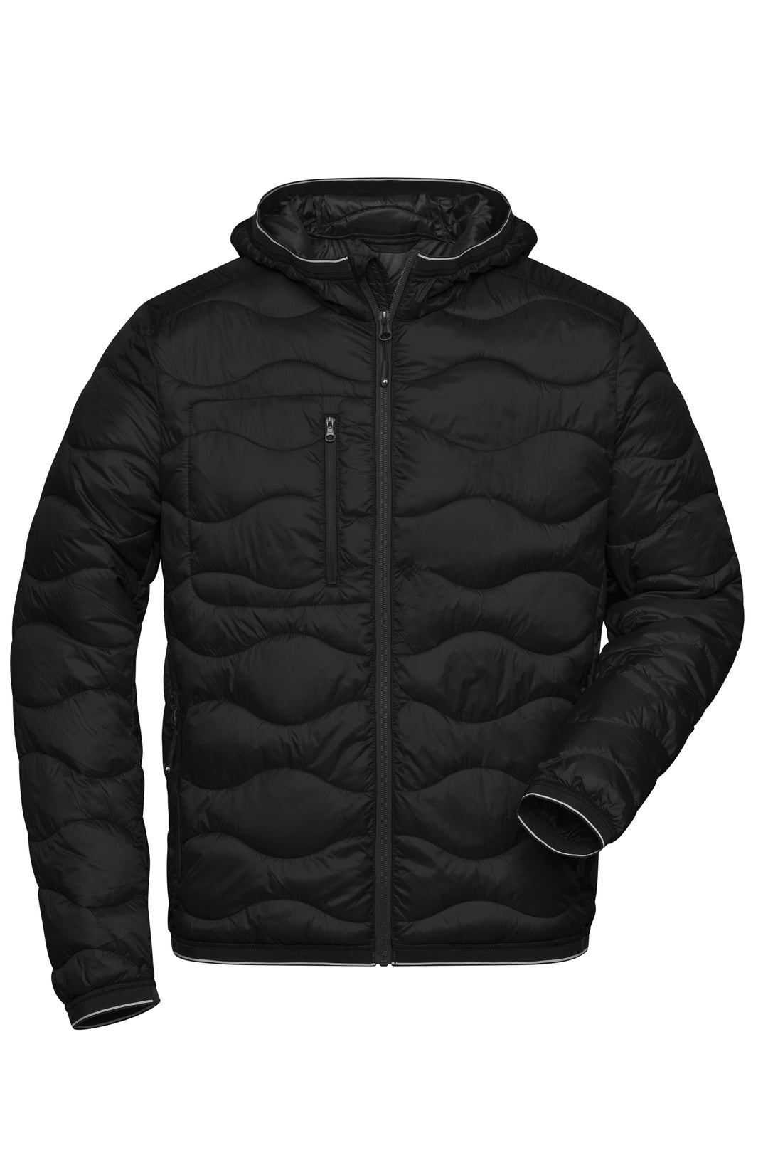 Men's Padded Jacket - black/black