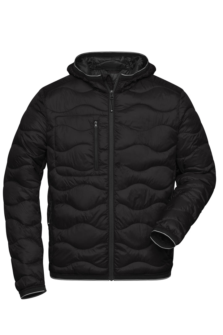 Men's Padded Jacket - black/black