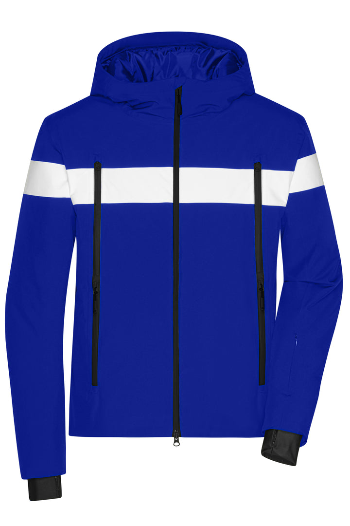 Men's Wintersport Jacket - electric-blue/white