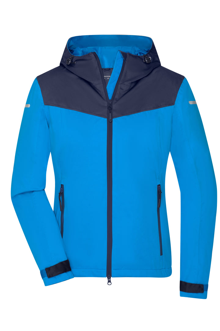 Ladies' Allweather Jacket - bright-blue/navy/bright-blue