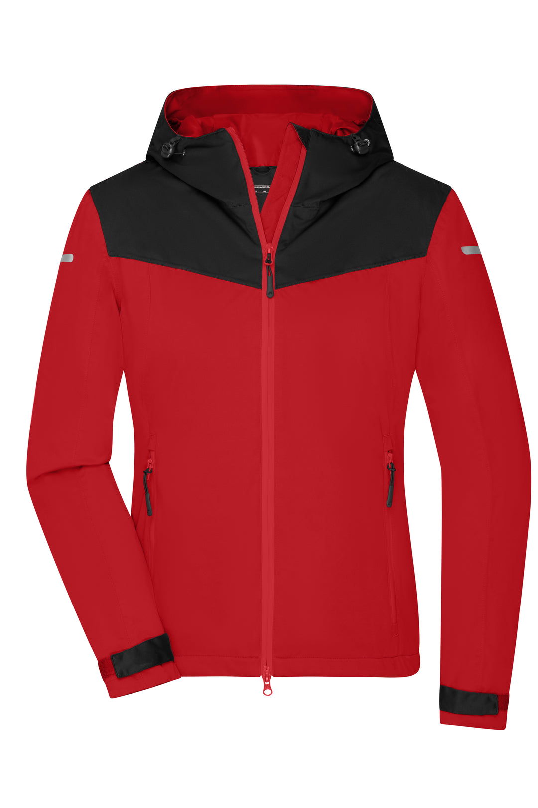 Ladies' Allweather Jacket - light-red/black/light-red