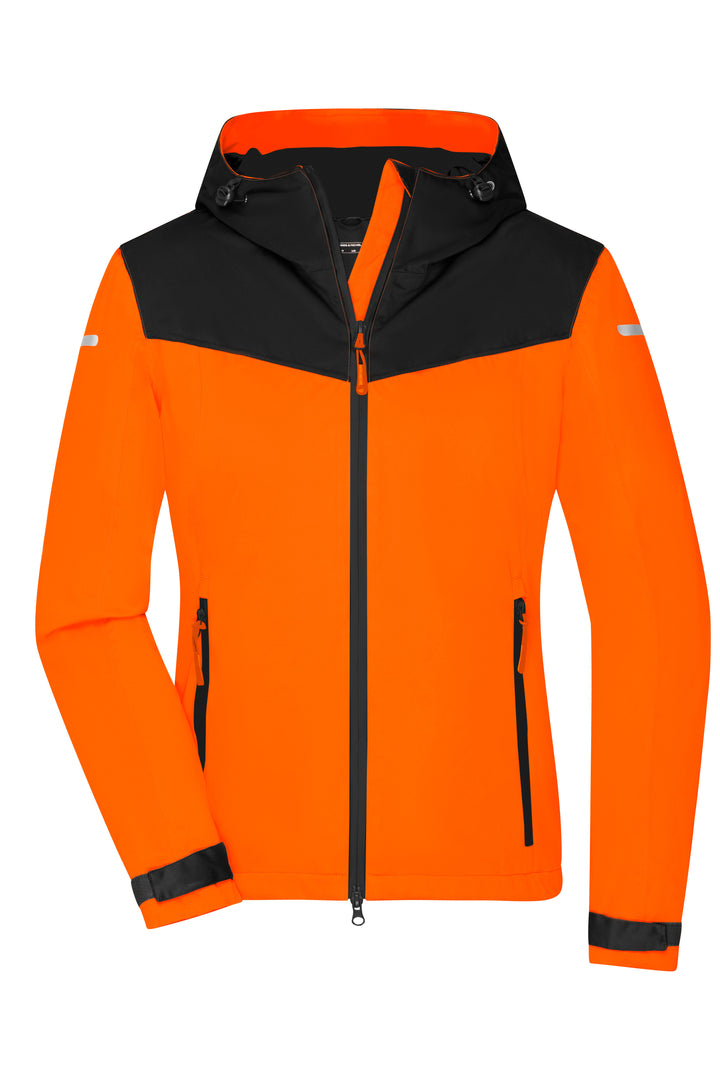 Ladies' Allweather Jacket - neon-orange/black