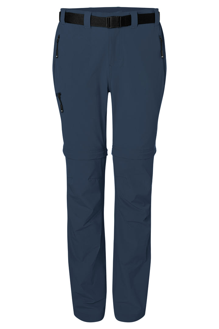 Ladies' Zip-Off Trekking Pants - navy