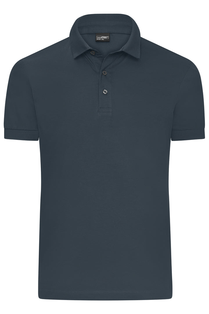 Men's Mercerised Polo - graphite