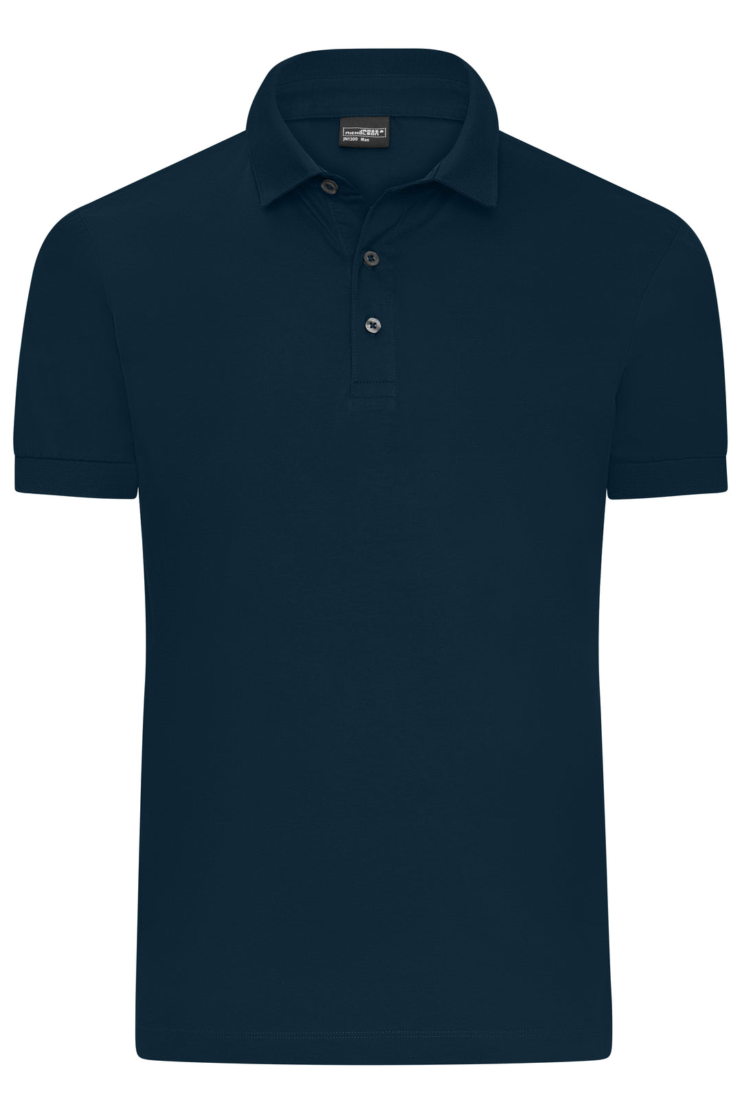 Men's Mercerised Polo - navy