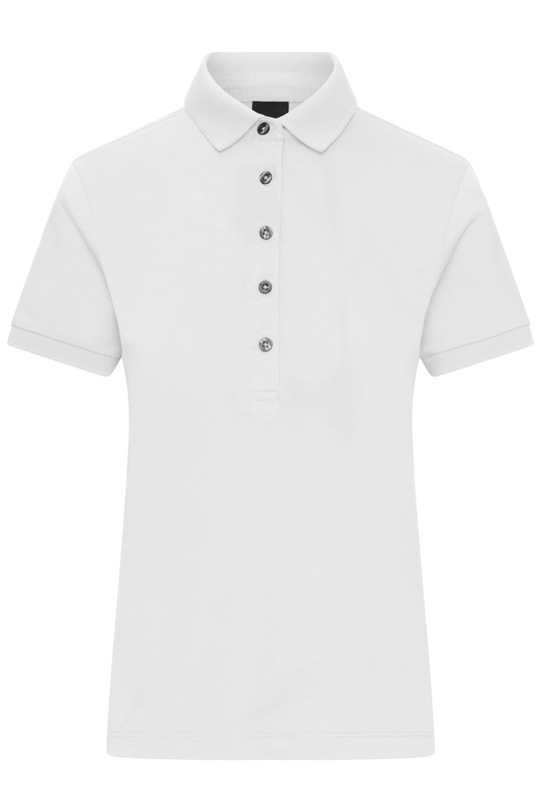 Ladies' Mercerised Polo - white