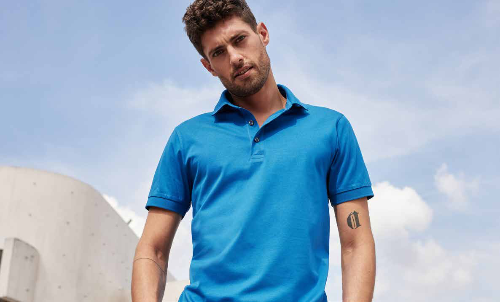 Men's Mercerised Polo Slim Fit
