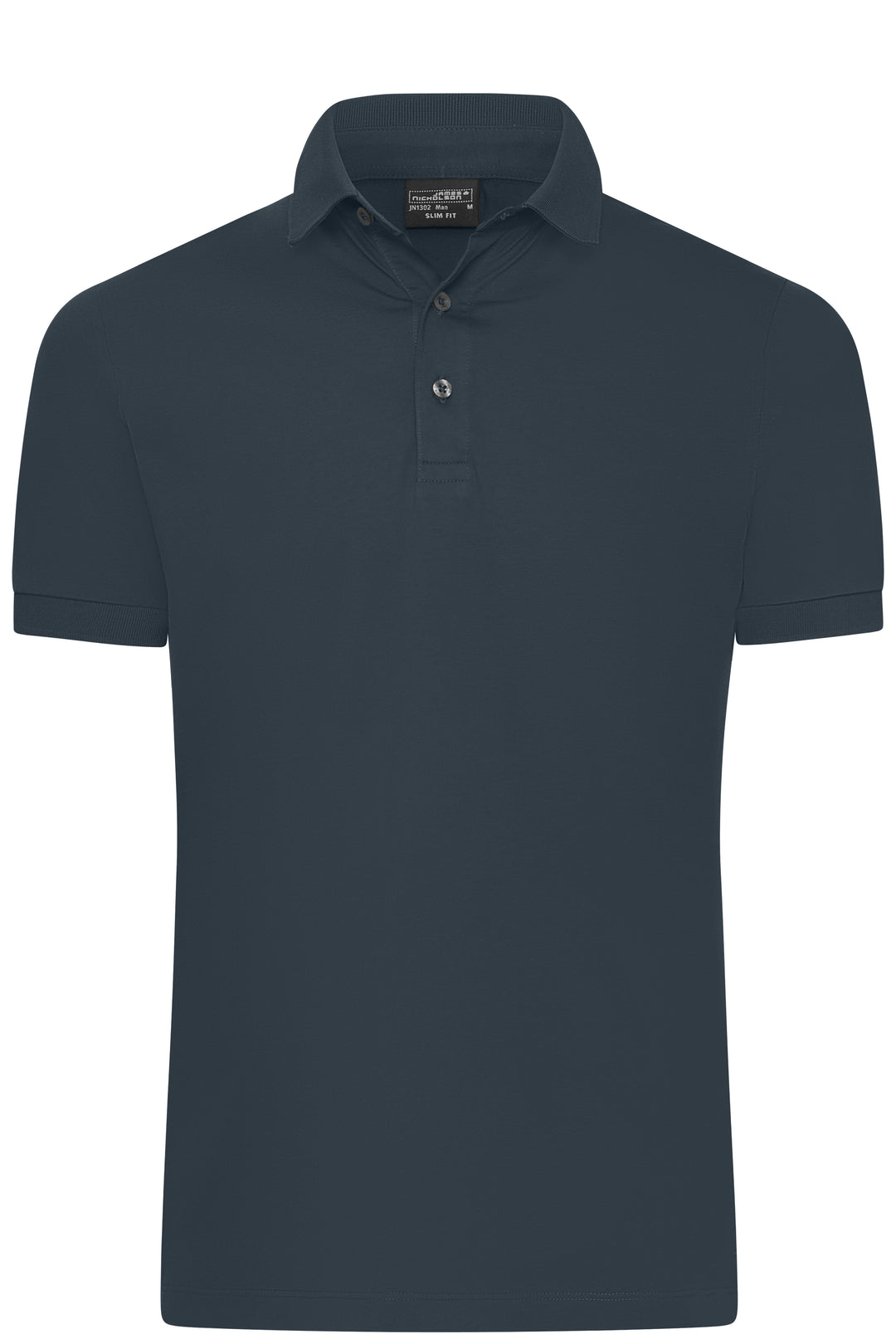 Men's Mercerised Polo Slim Fit - graphite