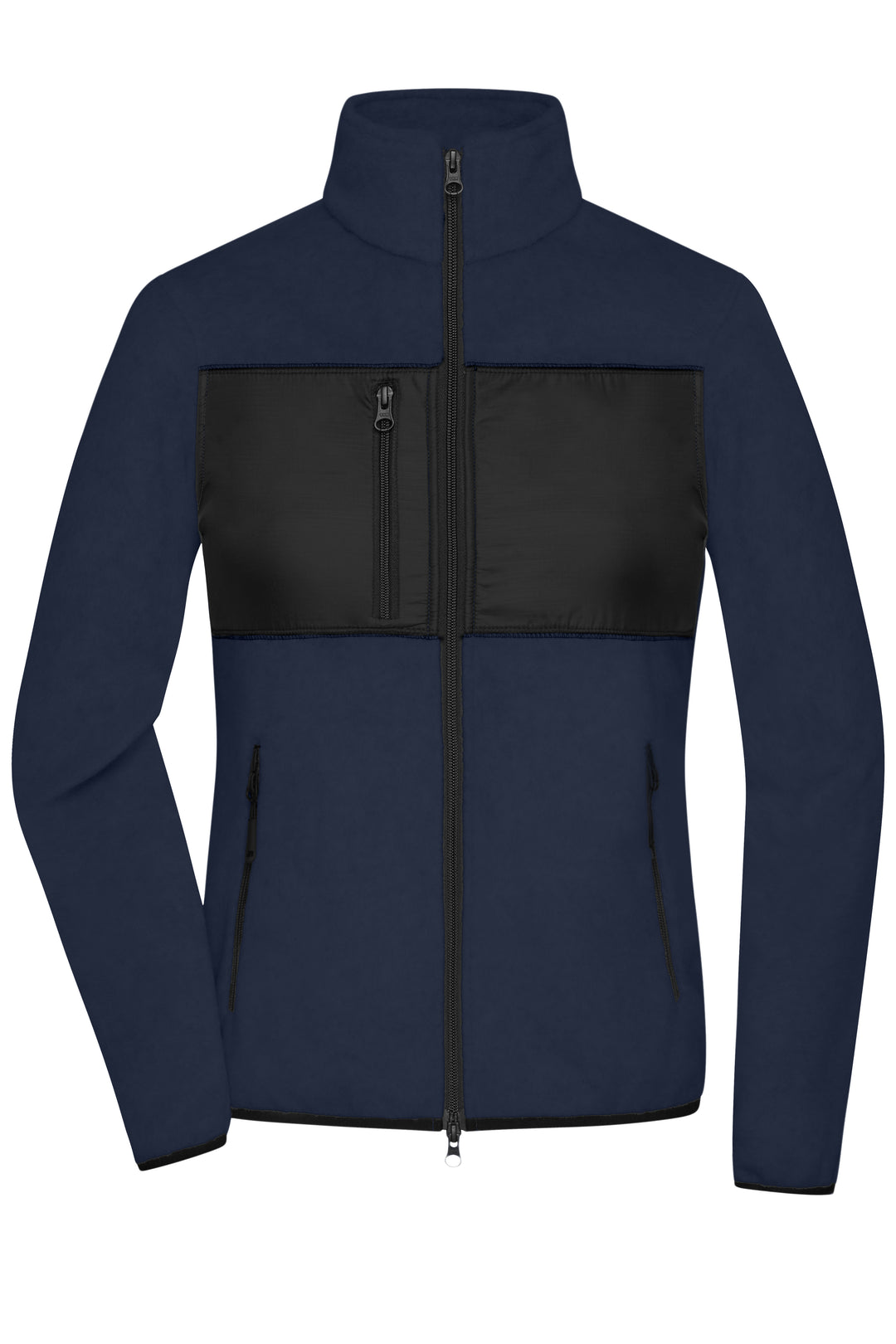 Ladies' Fleece Jacket - navy/black