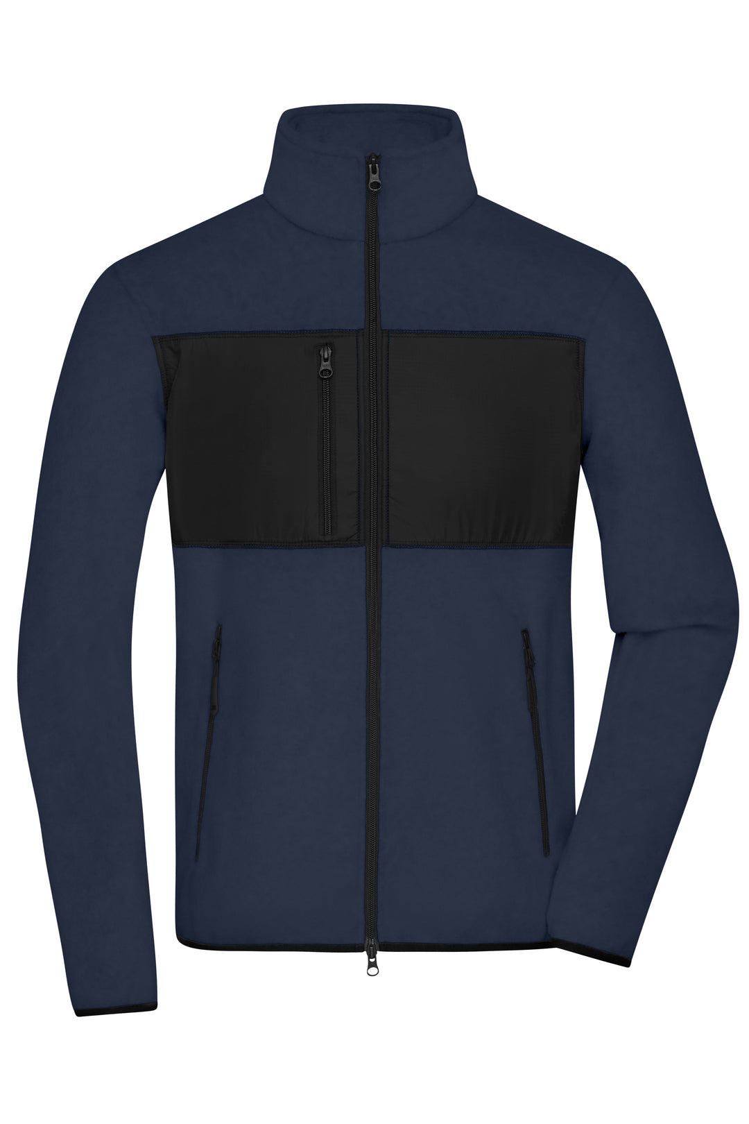 Men's Fleece Jacket - navy/black