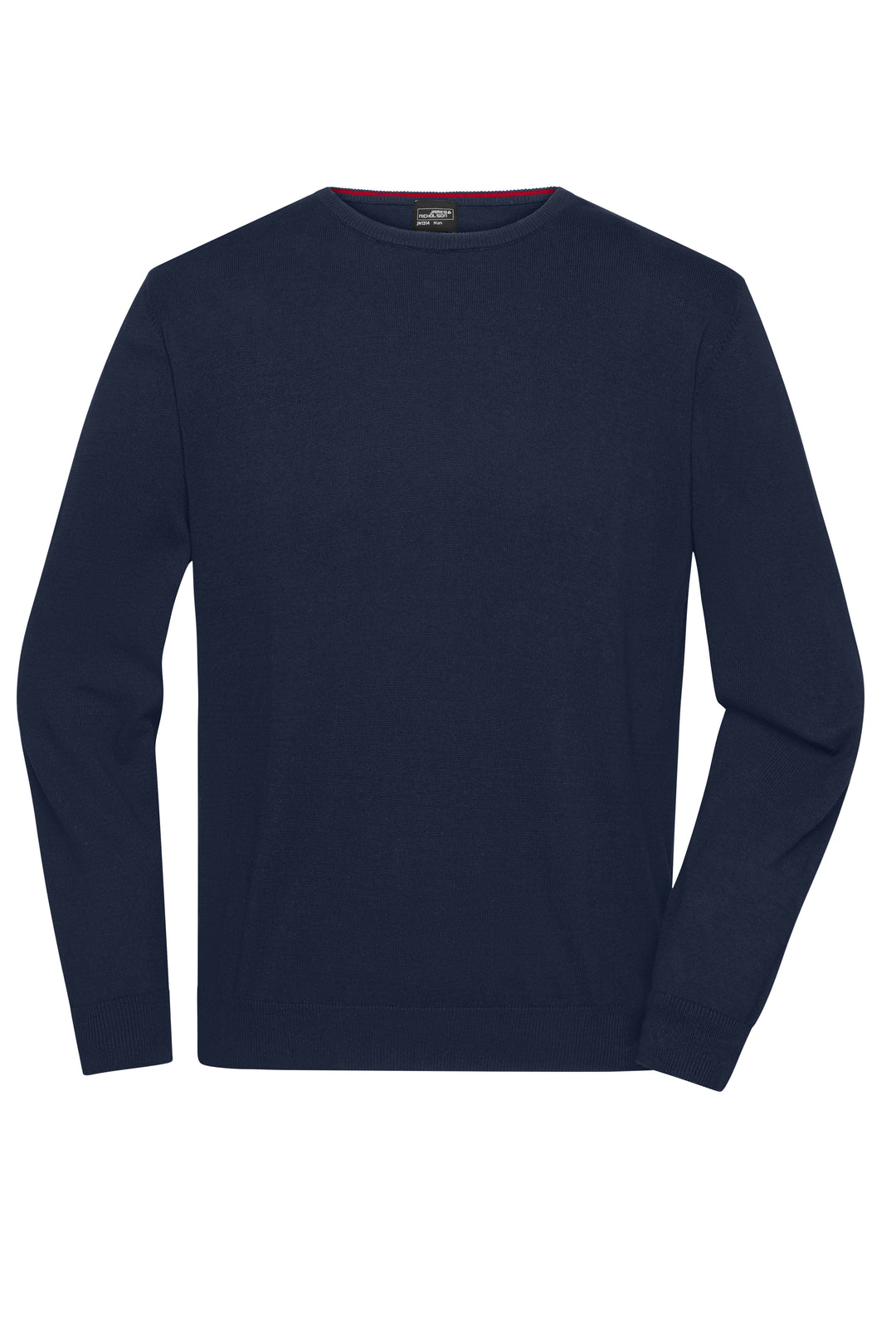 Men's Round-Neck Pullover - navy