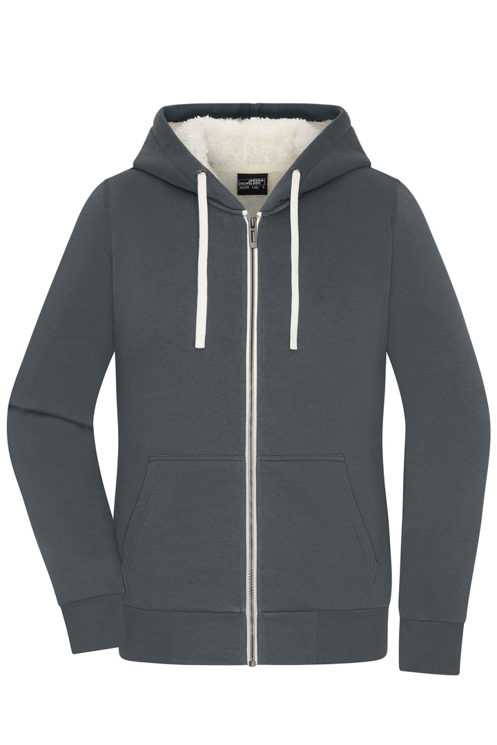 Ladies' Doubleface Jacket - graphite/nature