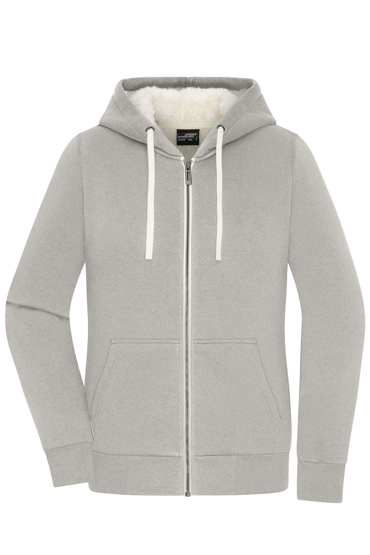 Ladies' Doubleface Jacket - light-melange/nature
