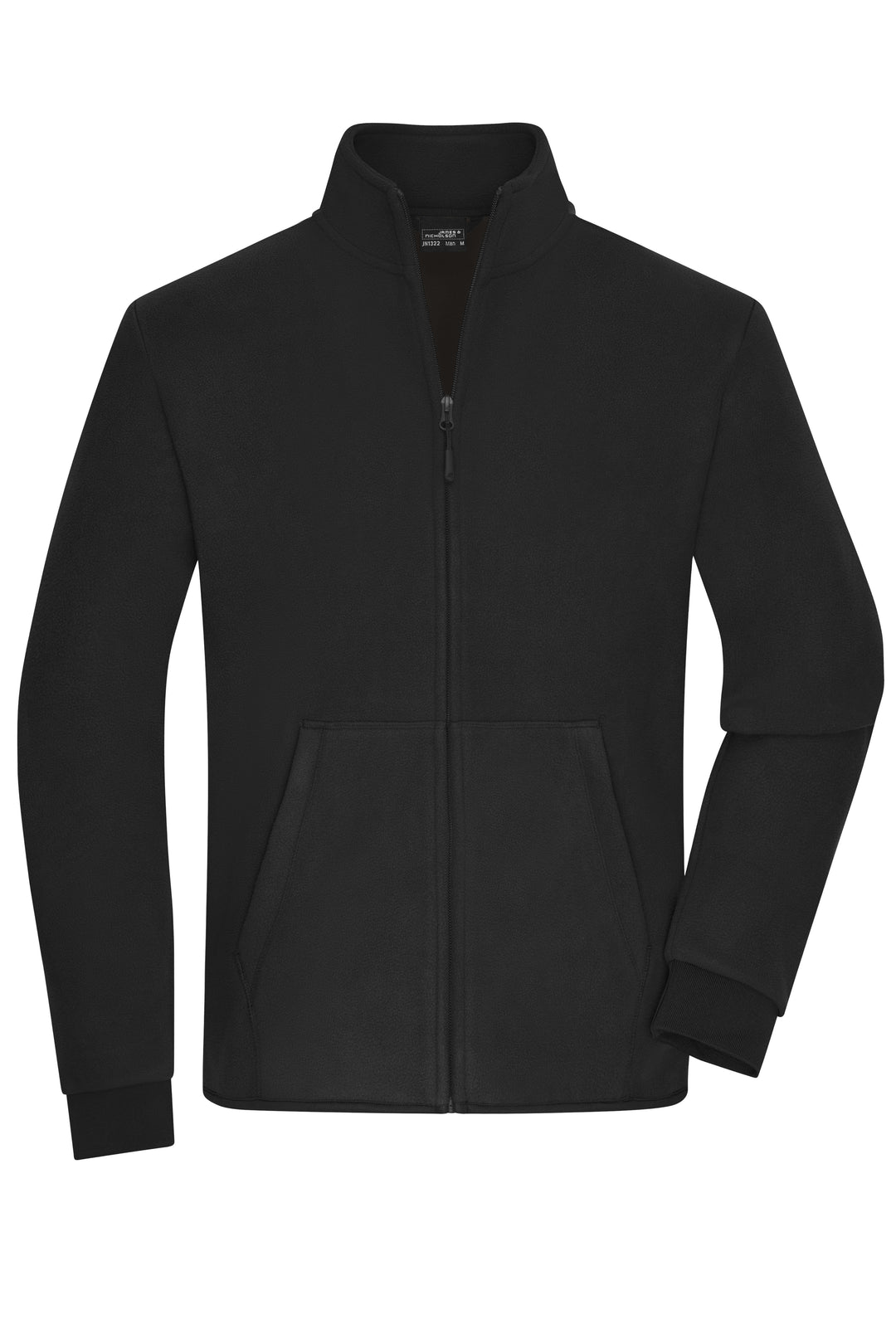 Men's Bonded Fleece Jacket - black/dark-grey