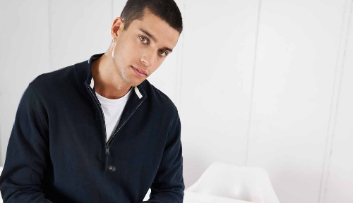 Men's Half-Zip Troyer