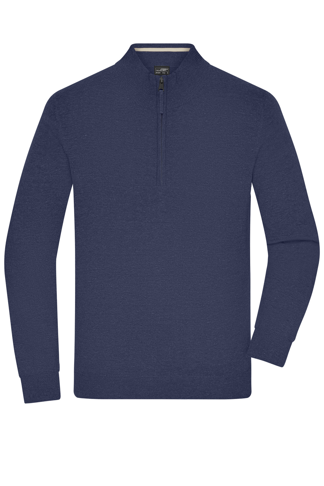 Men's Half-Zip Troyer - navy