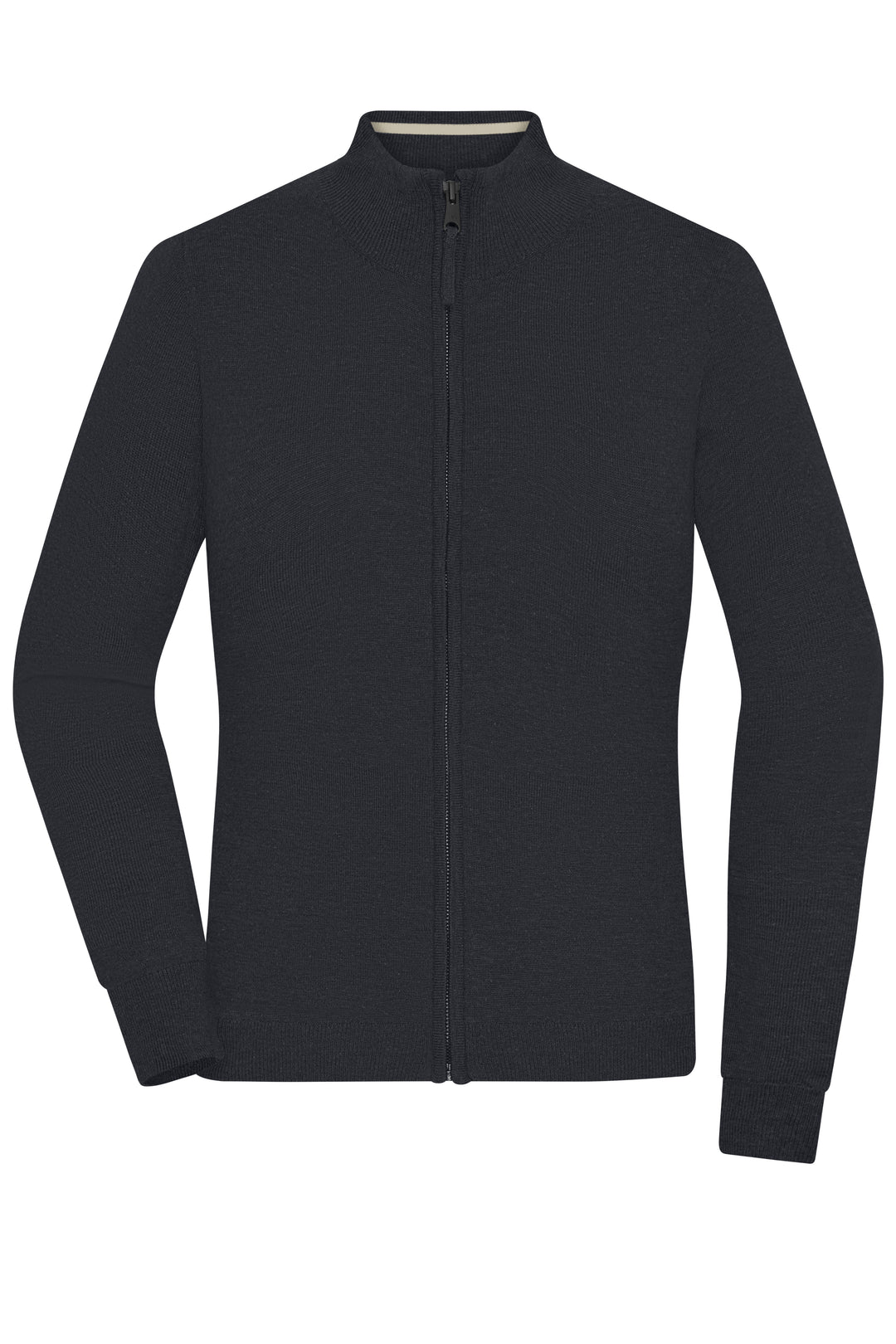 Ladies' Zip-Cardigan - black