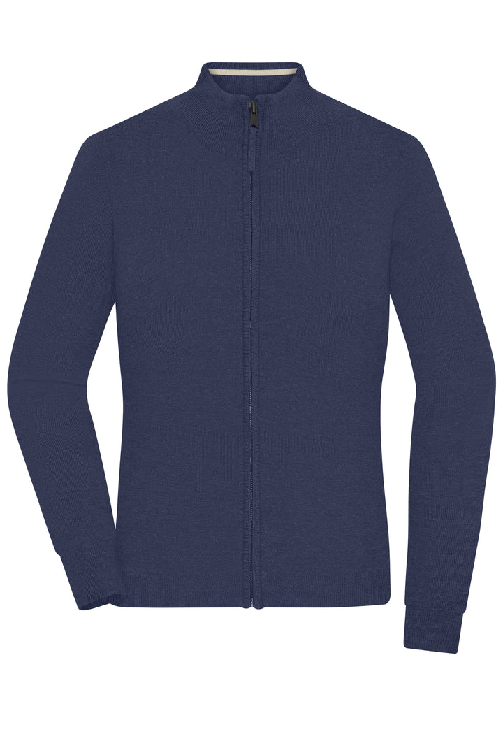 Ladies' Zip-Cardigan - navy