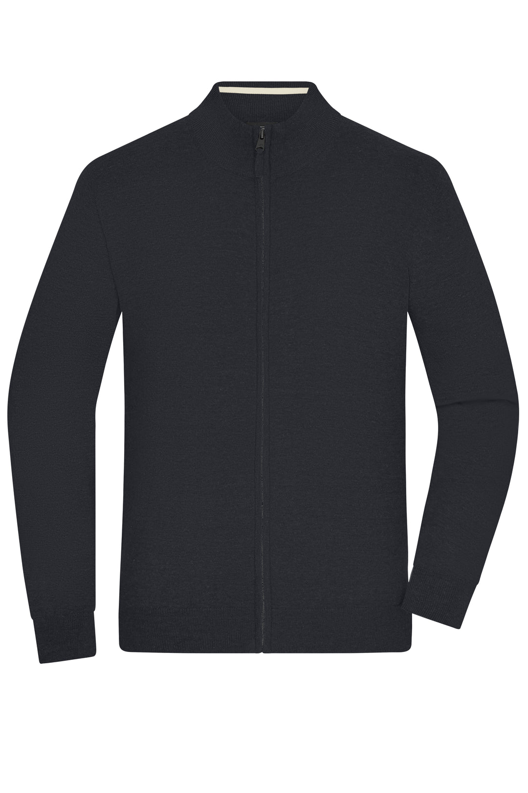 Men's Zip-Cardigan - black