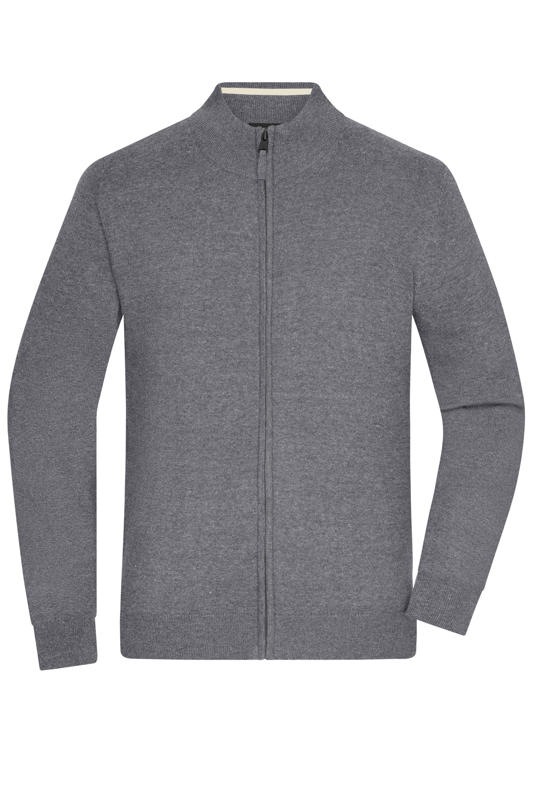 Men's Zip-Cardigan - grey-heather