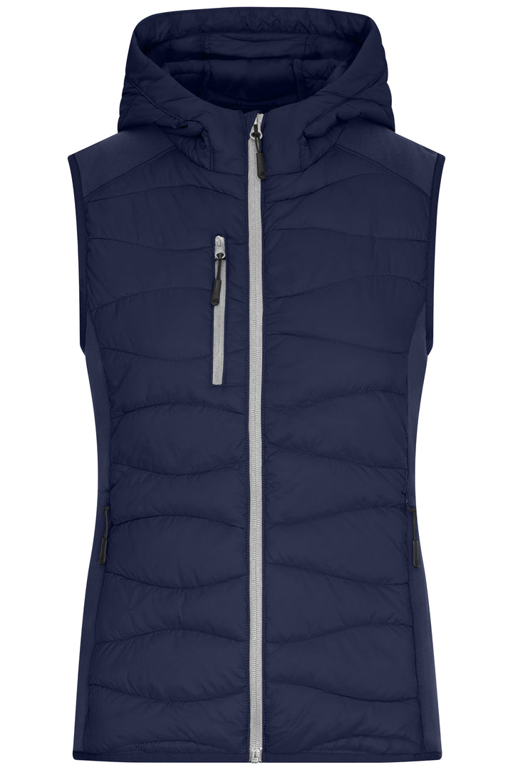 Ladies' Hybrid Vest - navy/navy