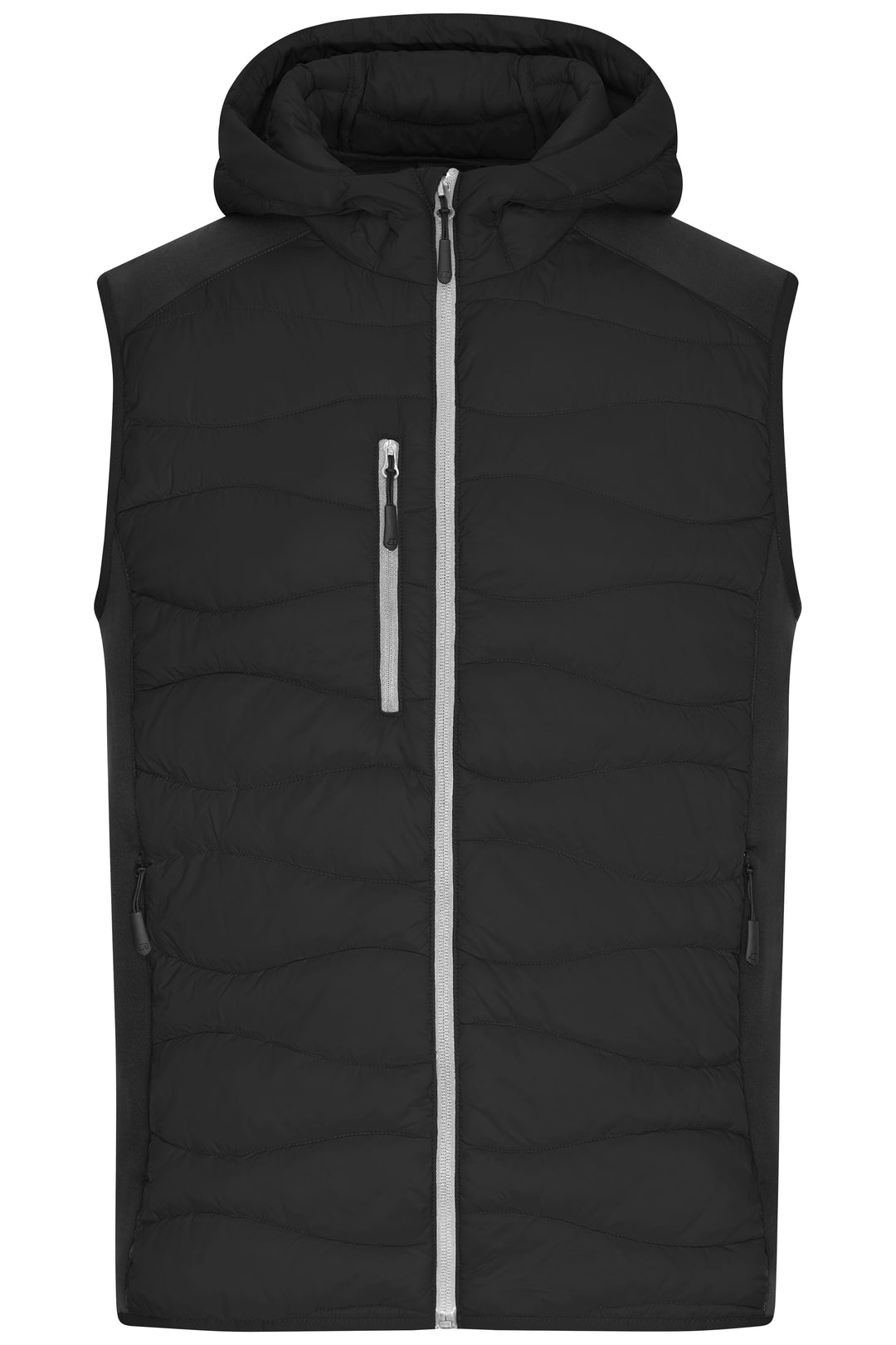 Men's Hybrid Vest - black/black