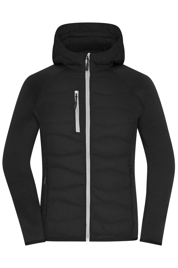 Ladies' Hybrid Jacket - black/black
