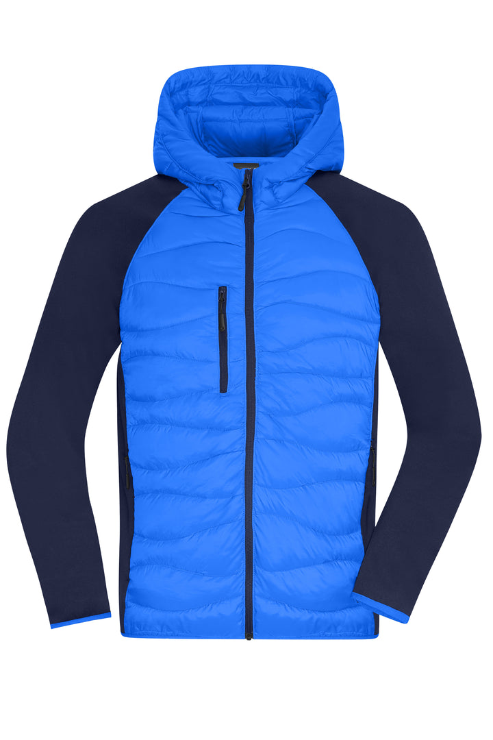 Men's Hybrid Jacket - blue/navy