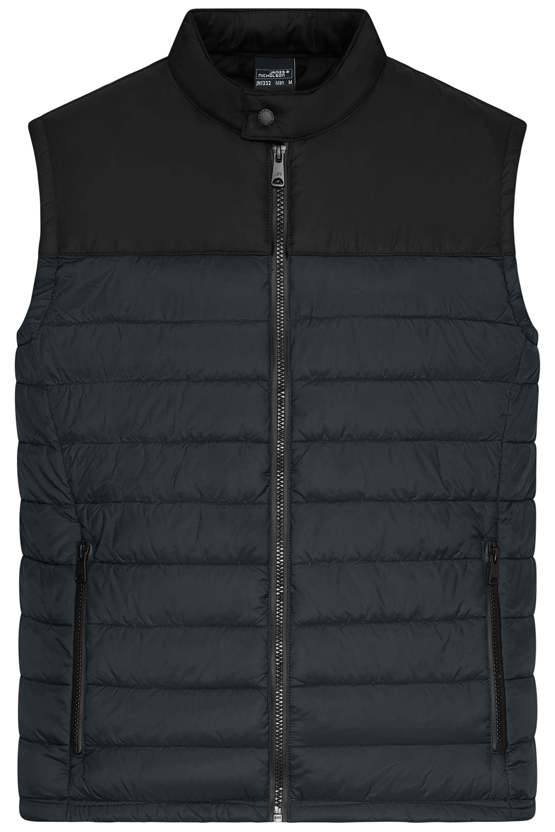 Men's Padded Vest - carbon/black