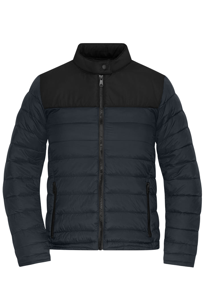 Ladies' Padded Jacket - carbon/black