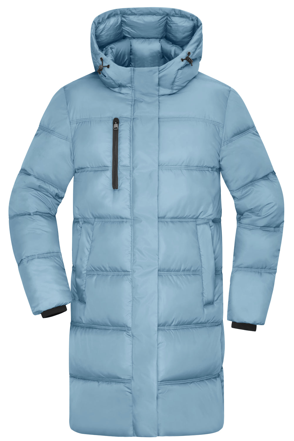 Ladies' Winter Short Coat - milky-blue